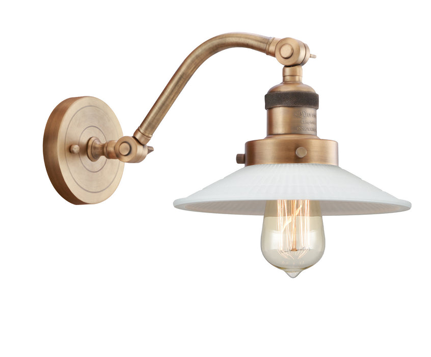 Innovations 515-1W-BB-G1 One Light Wall Sconce, Brushed Brass