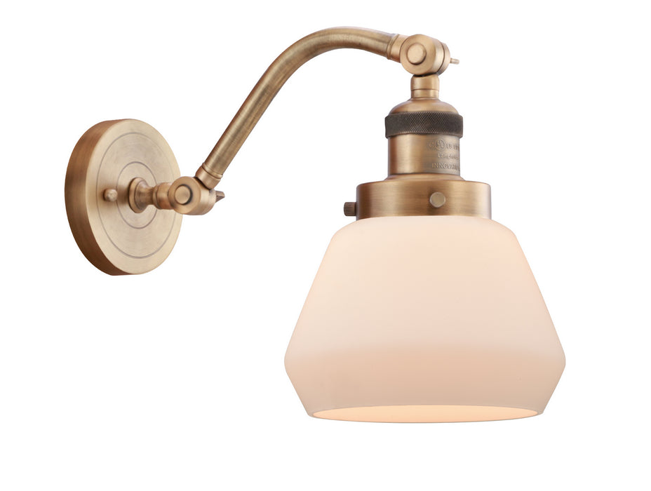 Innovations 515-1W-BB-G171 One Light Wall Sconce, Brushed Brass