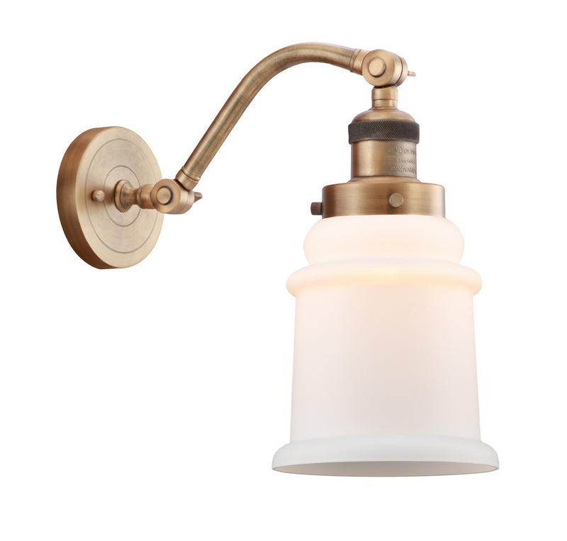 Innovations 515-1W-BB-G181 One Light Wall Sconce, Brushed Brass