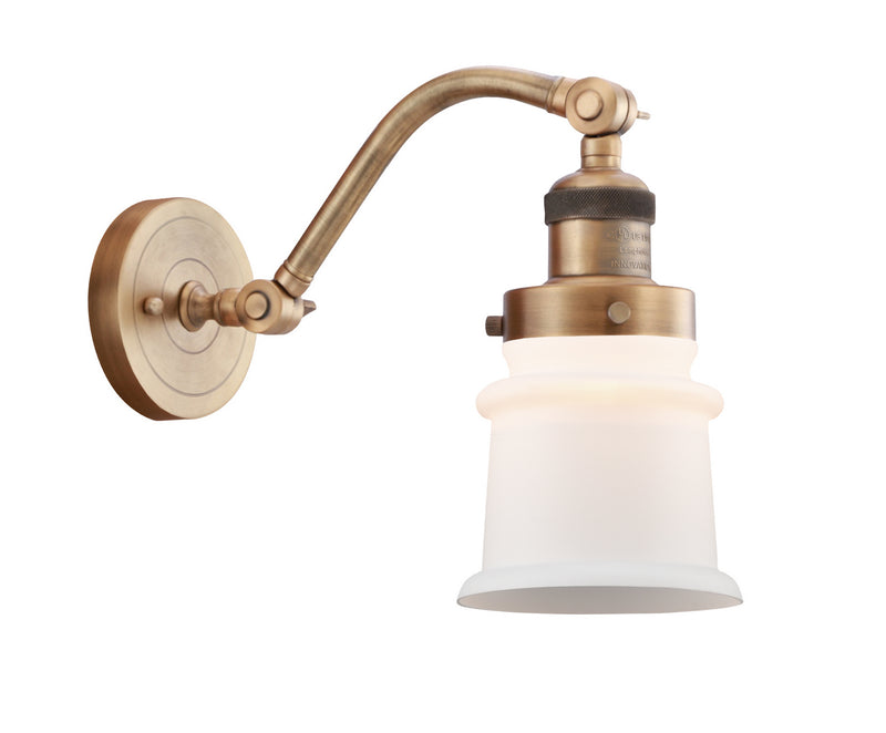 Innovations 515-1W-BB-G181S One Light Wall Sconce, Brushed Brass