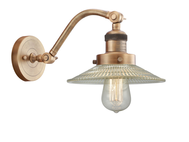 Innovations 515-1W-BB-G2 One Light Wall Sconce, Brushed Brass