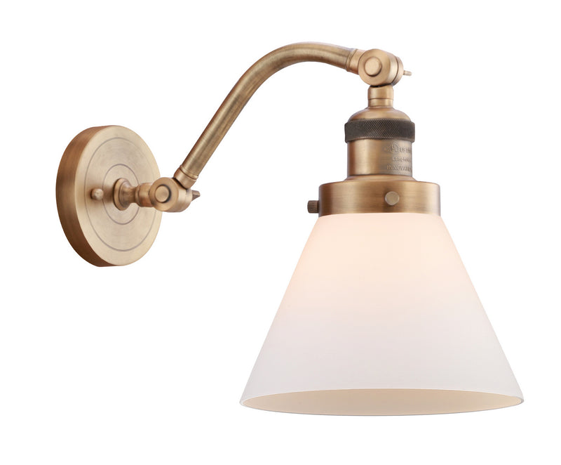 Innovations 515-1W-BB-G41 One Light Wall Sconce, Brushed Brass