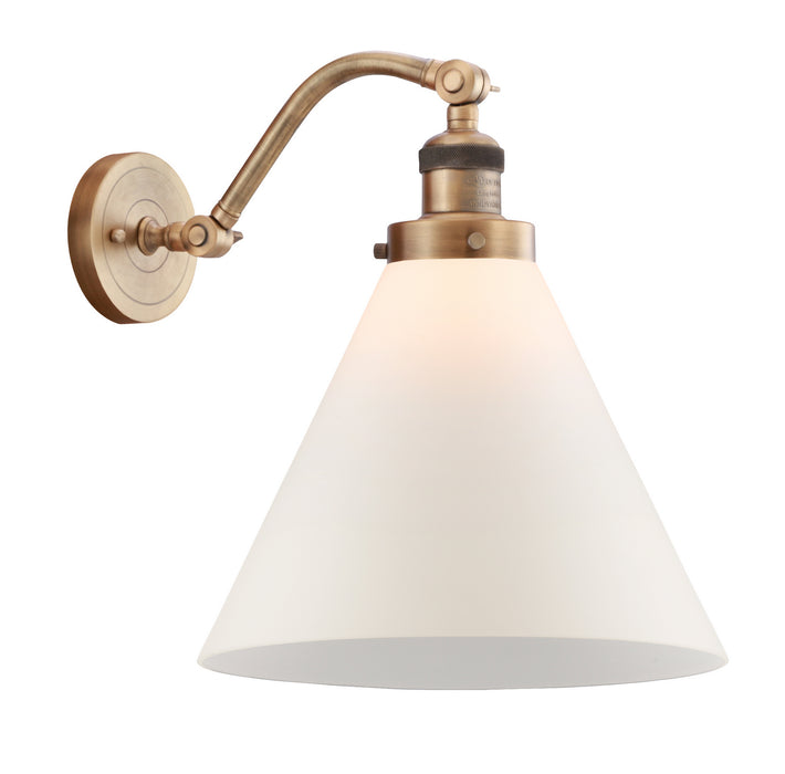 Innovations 515-1W-BB-G41-L One Light Wall Sconce, Brushed Brass