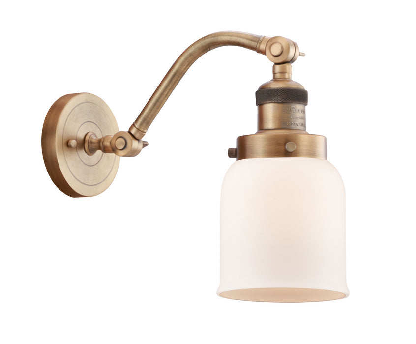 Innovations 515-1W-BB-G51 One Light Wall Sconce, Brushed Brass