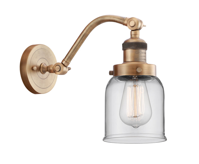 Innovations 515-1W-BB-G52 One Light Wall Sconce, Brushed Brass
