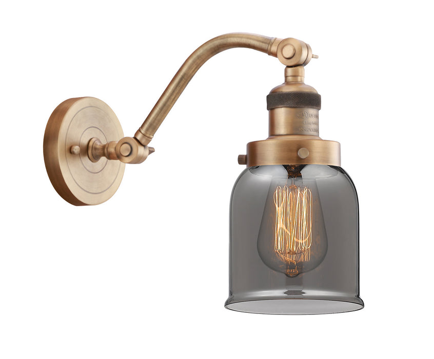 Innovations 515-1W-BB-G53 One Light Wall Sconce, Brushed Brass
