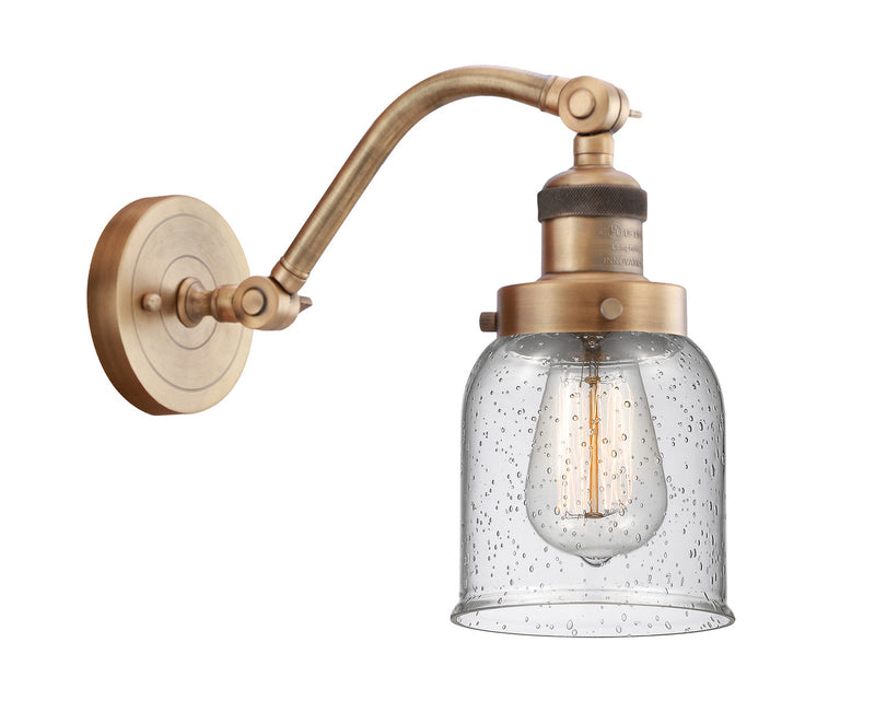 Innovations 515-1W-BB-G54-LED LED Wall Sconce, Brushed Brass