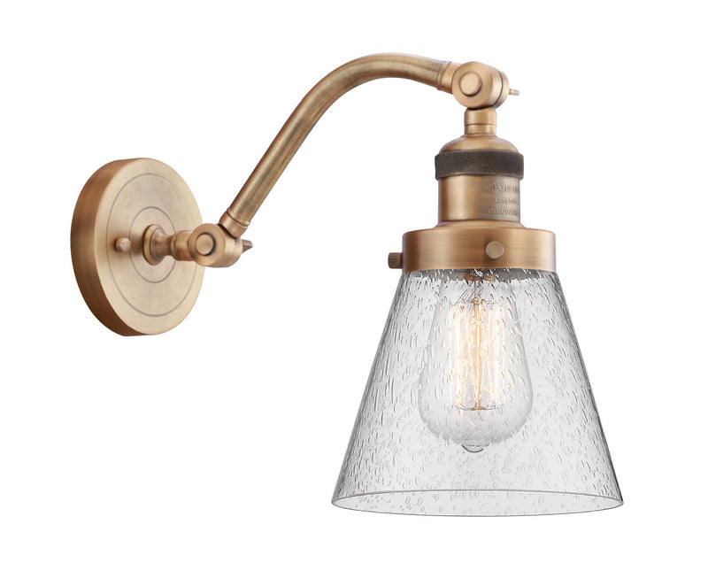 Innovations 515-1W-BB-G64-LED LED Wall Sconce, Brushed Brass