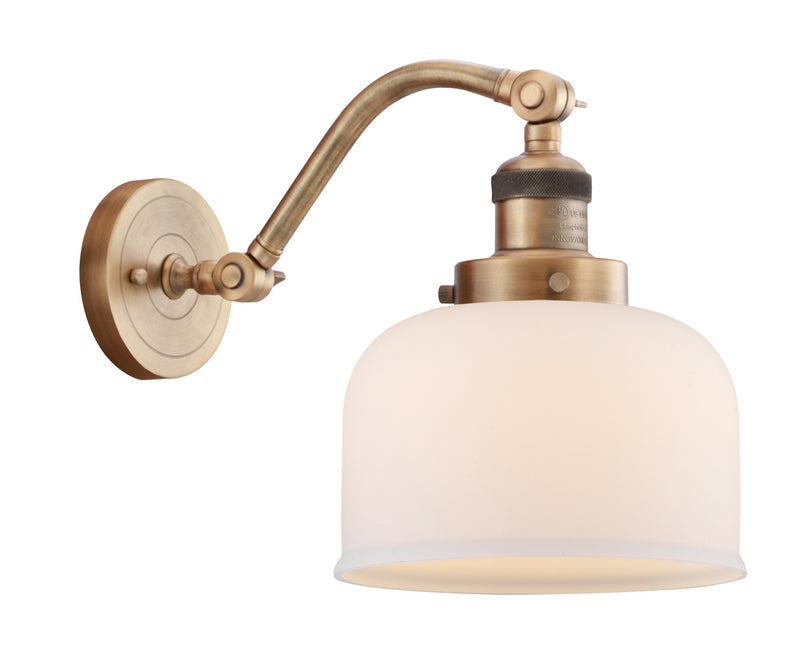 Innovations 515-1W-BB-G71 One Light Wall Sconce, Brushed Brass