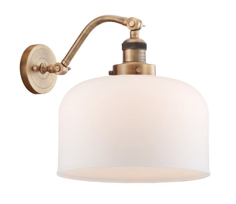 Innovations 515-1W-BB-G71-L One Light Wall Sconce, Brushed Brass