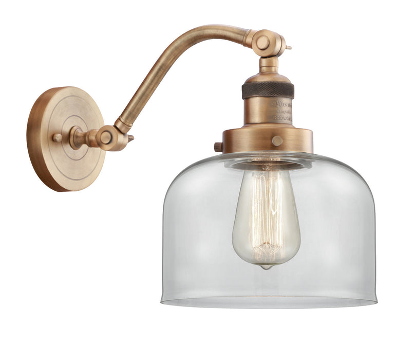Innovations 515-1W-BB-G72-LED LED Wall Sconce, Brushed Brass