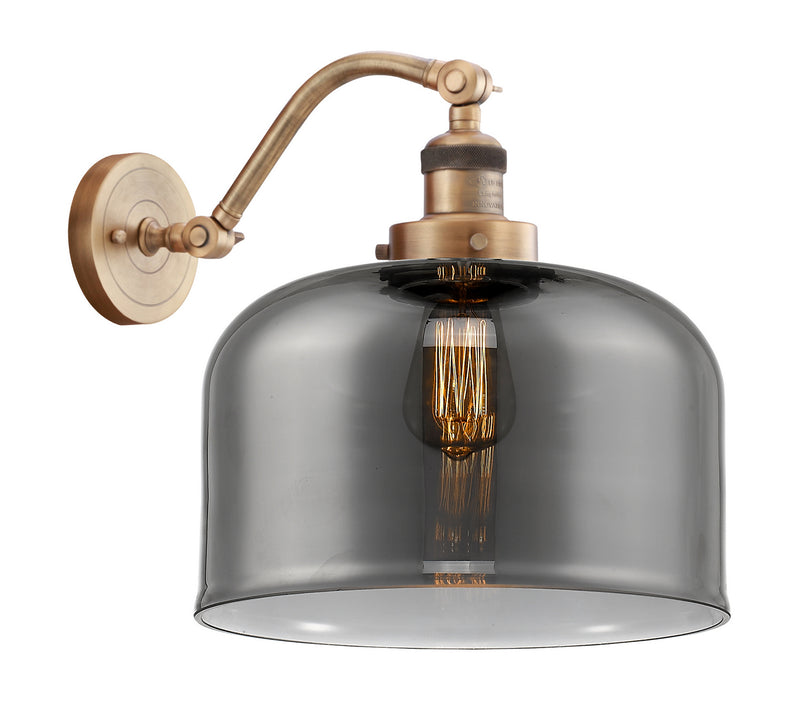Innovations 515-1W-BB-G73-L One Light Wall Sconce, Brushed Brass
