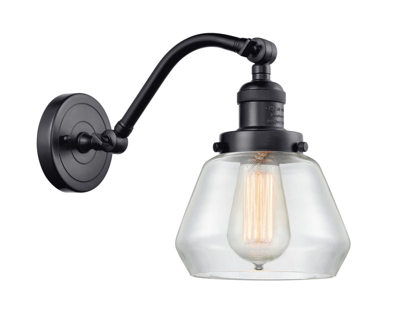 Innovations 515-1W-BK-G172-LED LED Wall Sconce, Matte Black