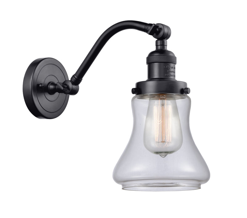 Innovations 515-1W-BK-G192 One Light Wall Sconce, Matte Black