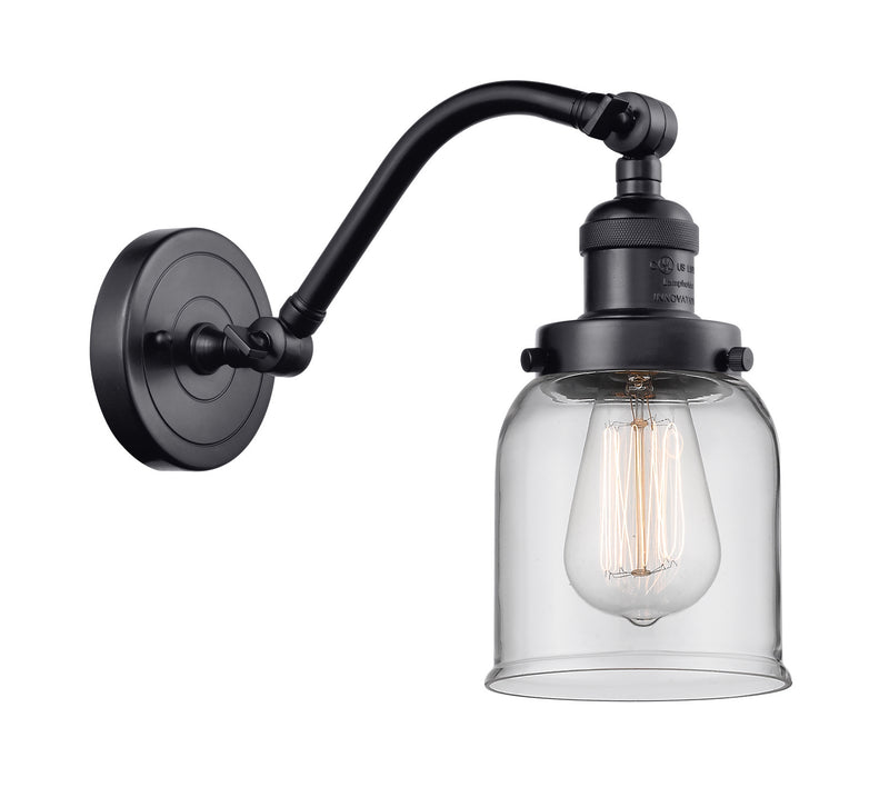 Innovations 515-1W-BK-G52-LED LED Wall Sconce, Matte Black
