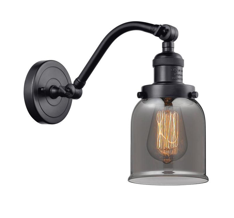Innovations 515-1W-BK-G53-LED LED Wall Sconce, Matte Black