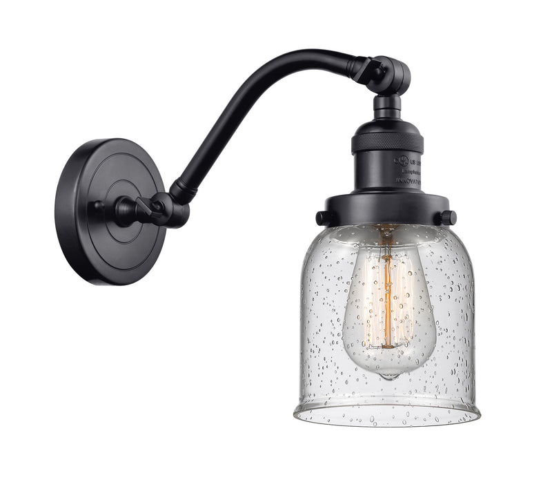 Innovations 515-1W-BK-G54 One Light Wall Sconce, Matte Black