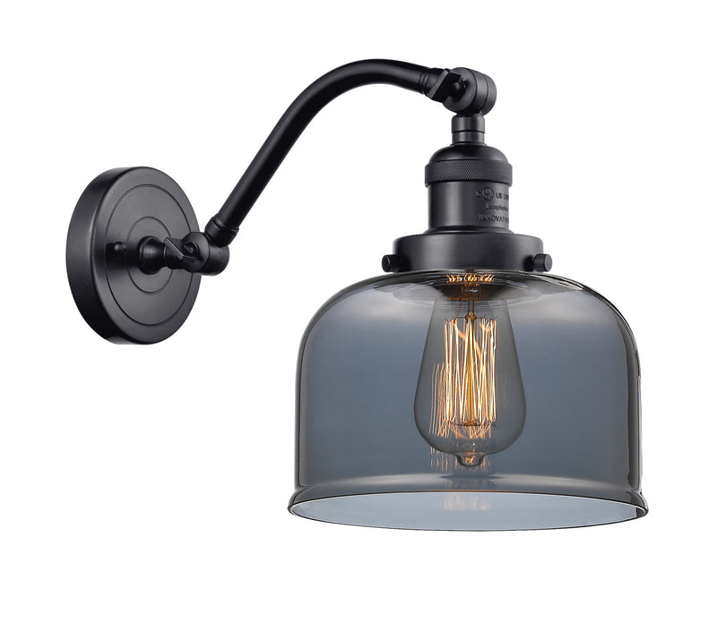 Innovations 515-1W-BK-G73-LED LED Wall Sconce, Matte Black