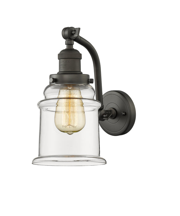 Innovations 515-1W-OB-G182 One Light Wall Sconce, Oil Rubbed Bronze