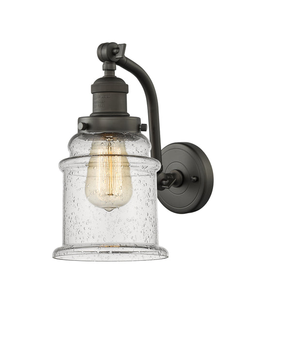 Innovations 515-1W-OB-G184 One Light Wall Sconce, Oil Rubbed Bronze