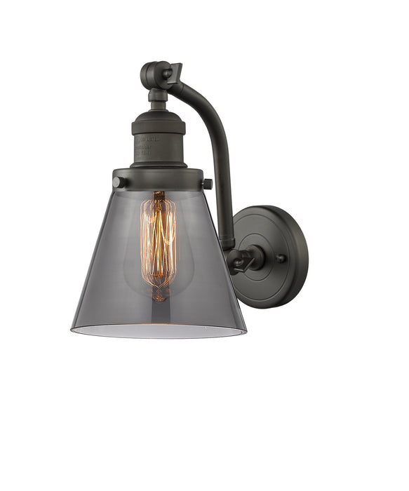 Innovations 515-1W-OB-G63 One Light Wall Sconce, Oil Rubbed Bronze