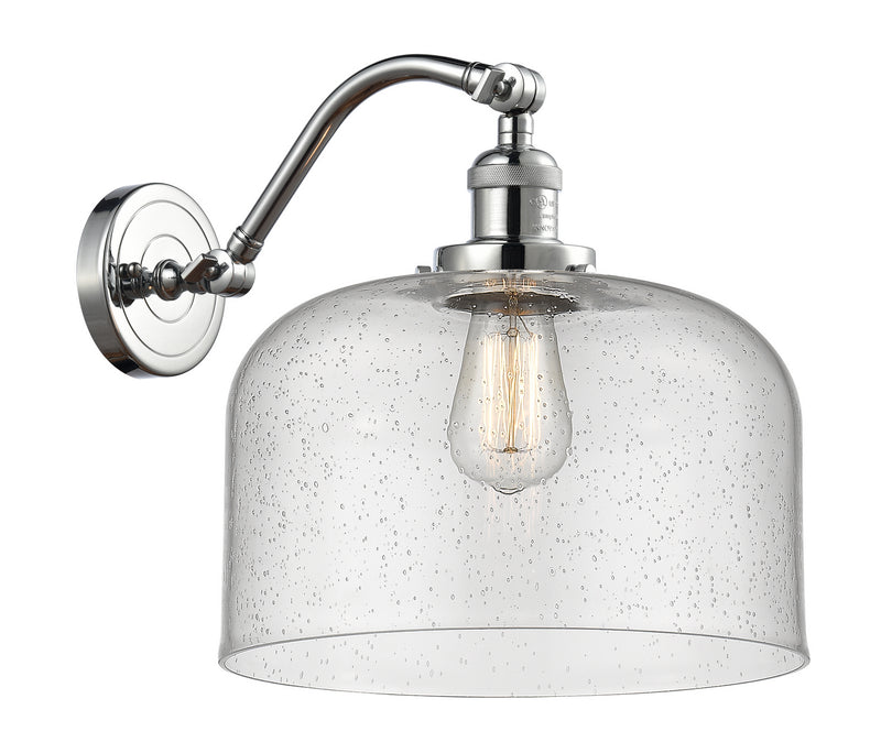 Innovations 515-1W-PC-G74-L-LED LED Wall Sconce, Polished Chrome