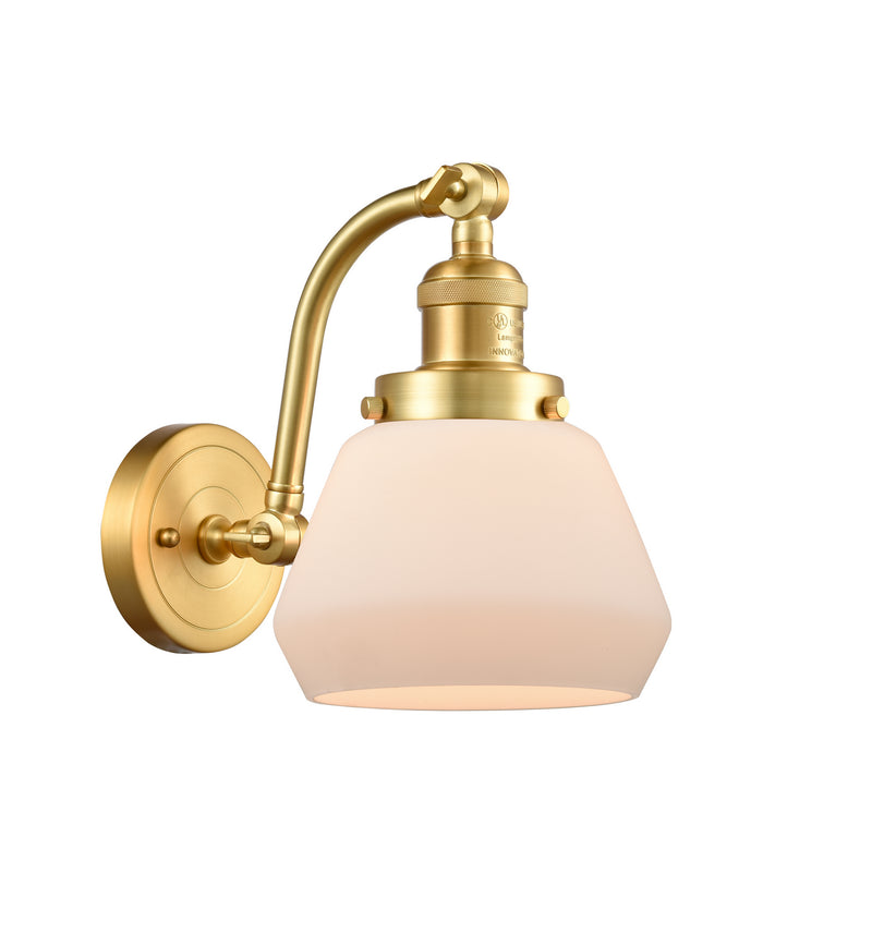 Innovations 515-1W-SG-G171 One Light Wall Sconce, Satin Gold