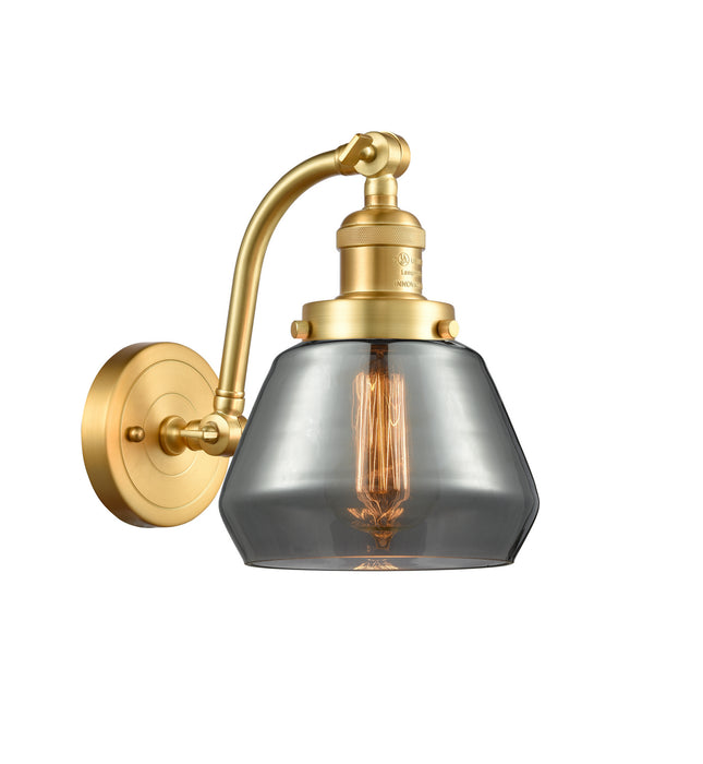 Innovations 515-1W-SG-G173 One Light Wall Sconce, Satin Gold