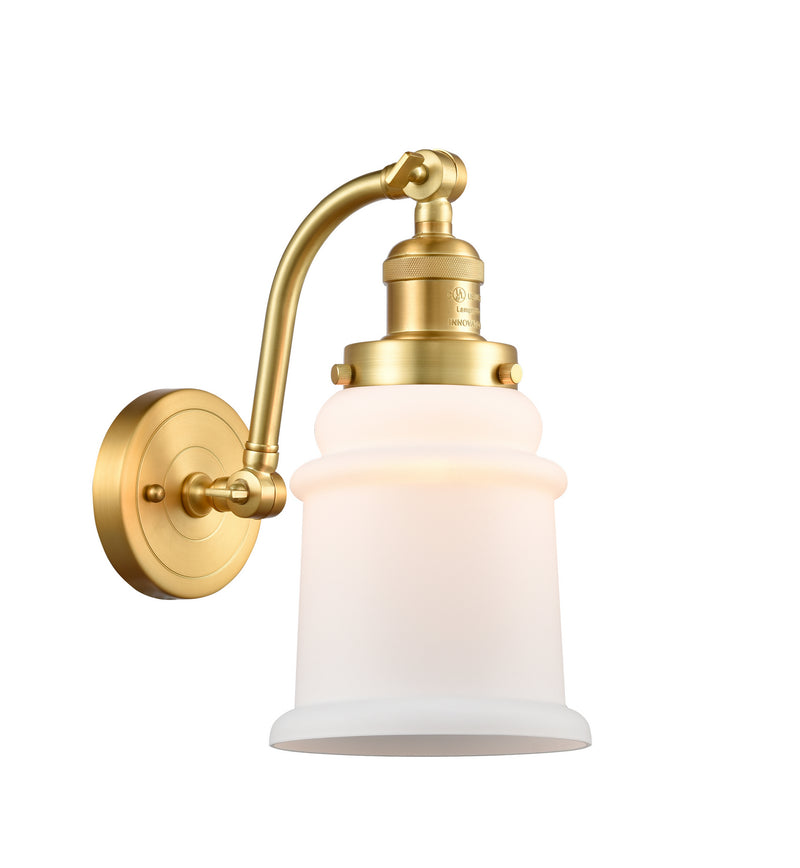 Innovations 515-1W-SG-G181 One Light Wall Sconce, Satin Gold