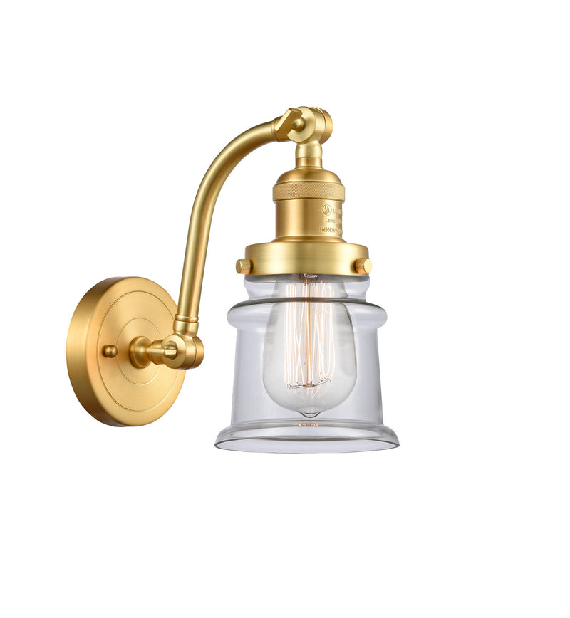Innovations 515-1W-SG-G182S-LED LED Wall Sconce, Satin Gold