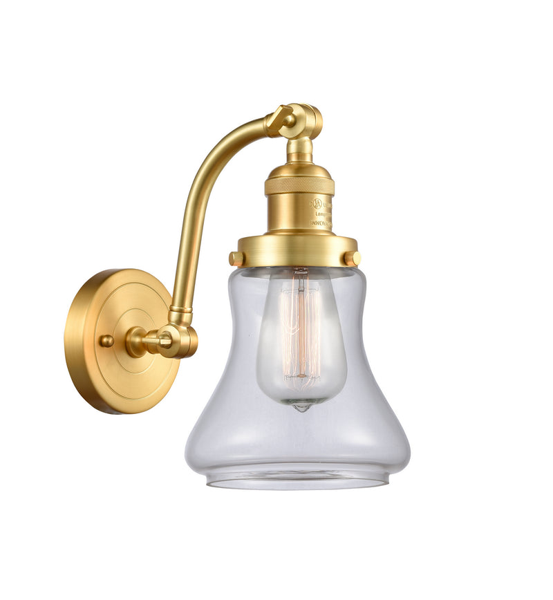 Innovations 515-1W-SG-G192 One Light Wall Sconce, Satin Gold