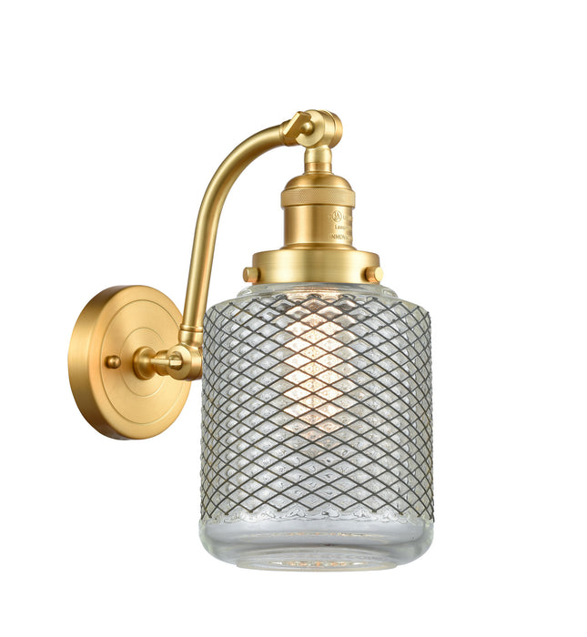 Innovations 515-1W-SG-G262 One Light Wall Sconce, Satin Gold
