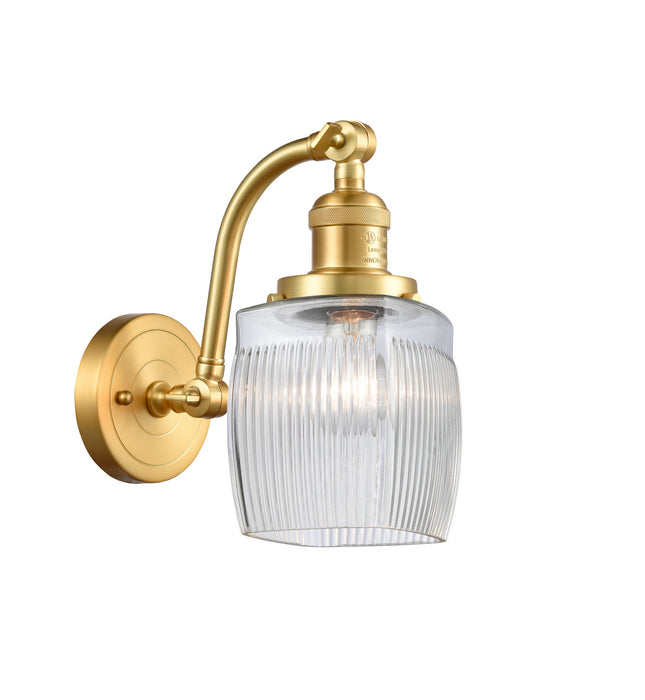 Innovations 515-1W-SG-G302 One Light Wall Sconce, Satin Gold