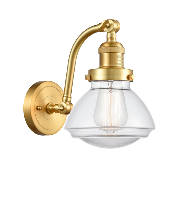 Innovations 515-1W-SG-G322-LED LED Wall Sconce, Satin Gold