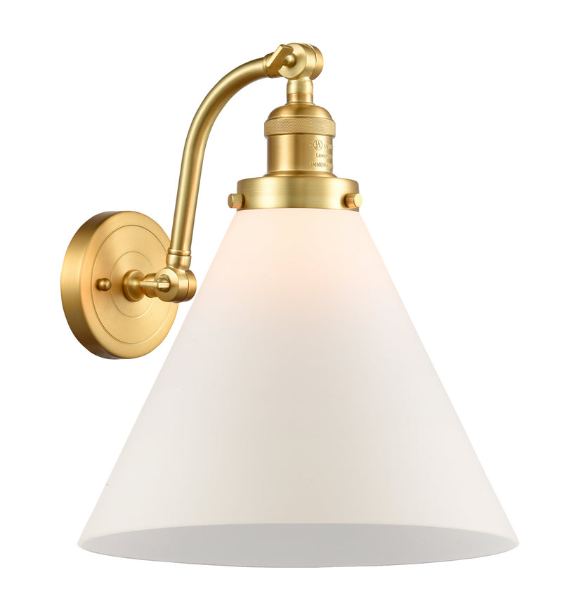 Innovations 515-1W-SG-G41-L One Light Wall Sconce, Satin Gold