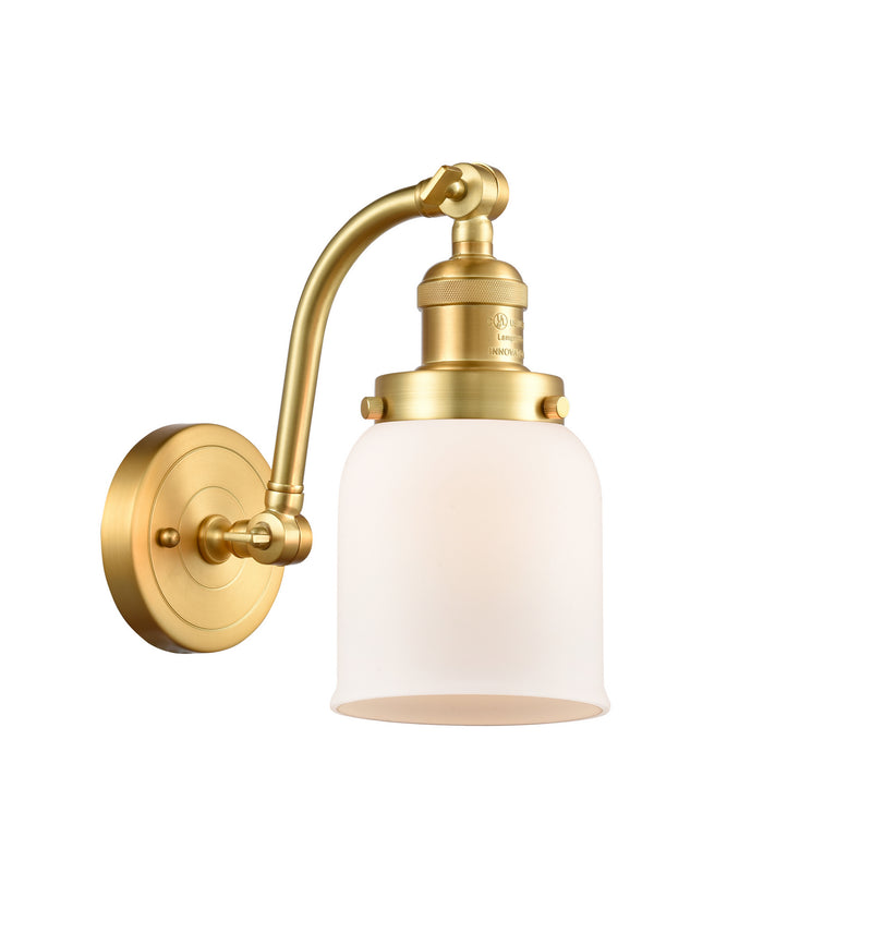 Innovations 515-1W-SG-G51 One Light Wall Sconce, Satin Gold
