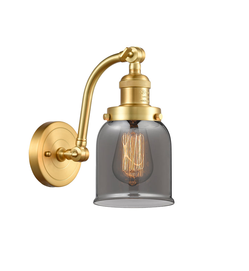 Innovations 515-1W-SG-G53 One Light Wall Sconce, Satin Gold