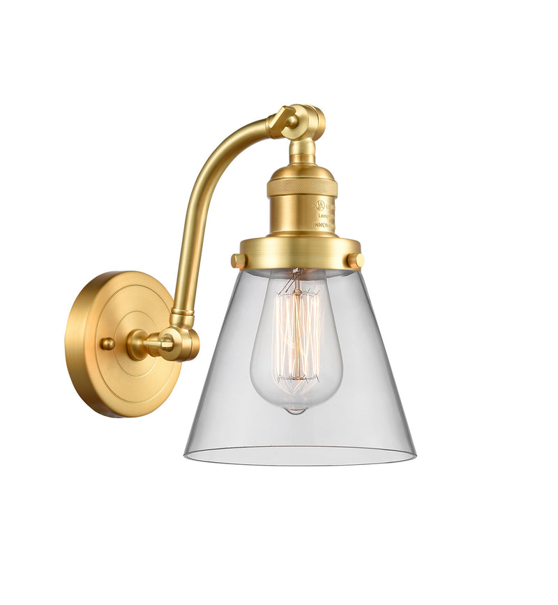 Innovations 515-1W-SG-G62-LED LED Wall Sconce, Satin Gold