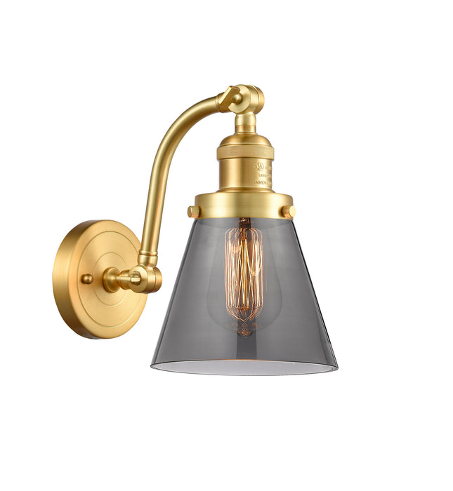 Innovations 515-1W-SG-G63-LED LED Wall Sconce, Satin Gold