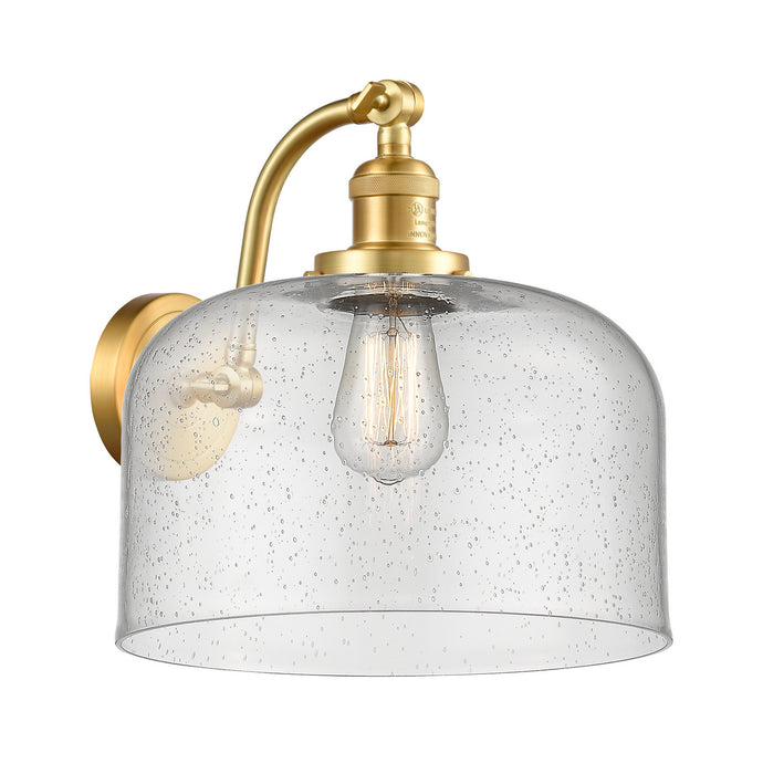 Innovations 515-1W-SG-G74-L One Light Wall Sconce, Satin Gold