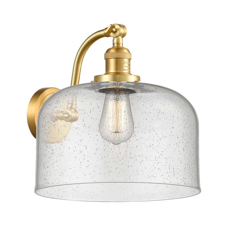 Innovations 515-1W-SG-G74-L-LED LED Wall Sconce, Satin Gold