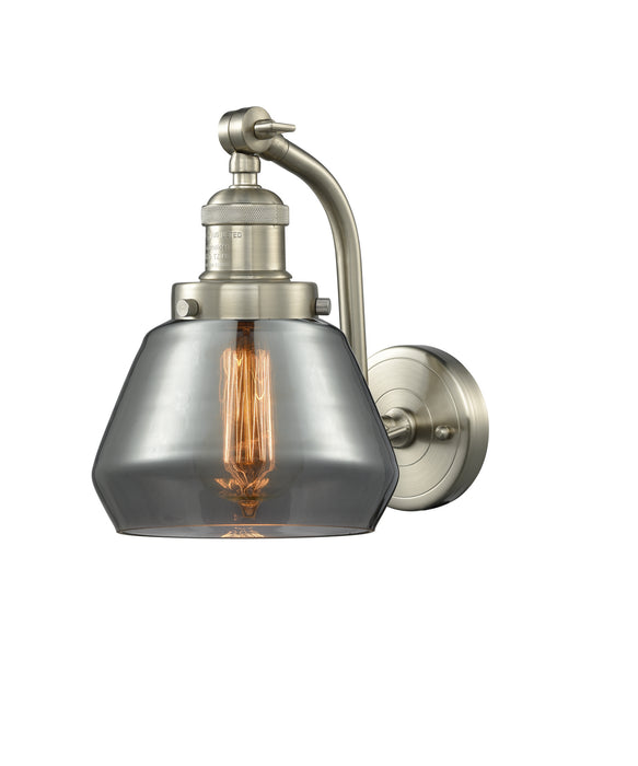 Innovations 515-1W-SN-G173 One Light Wall Sconce, Brushed Satin Nickel
