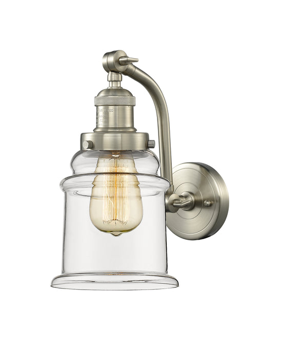 Innovations 515-1W-SN-G182 One Light Wall Sconce, Brushed Satin Nickel
