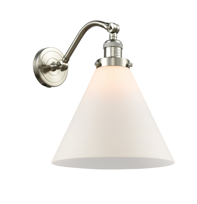 Innovations 515-1W-SN-G41-L One Light Wall Sconce, Brushed Satin Nickel