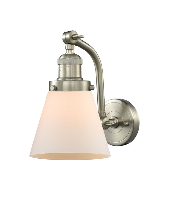 Innovations 515-1W-SN-G61 One Light Wall Sconce, Brushed Satin Nickel