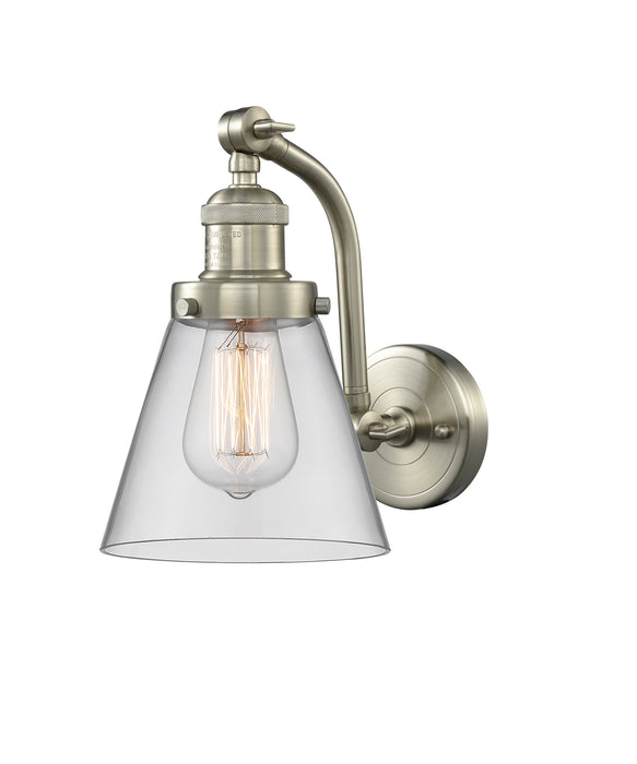 Innovations 515-1W-SN-G62 One Light Wall Sconce, Brushed Satin Nickel