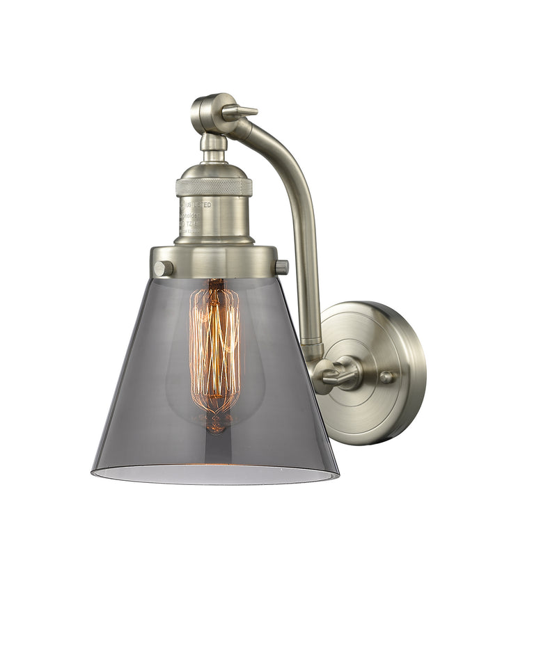 Innovations 515-1W-SN-G63 One Light Wall Sconce, Brushed Satin Nickel