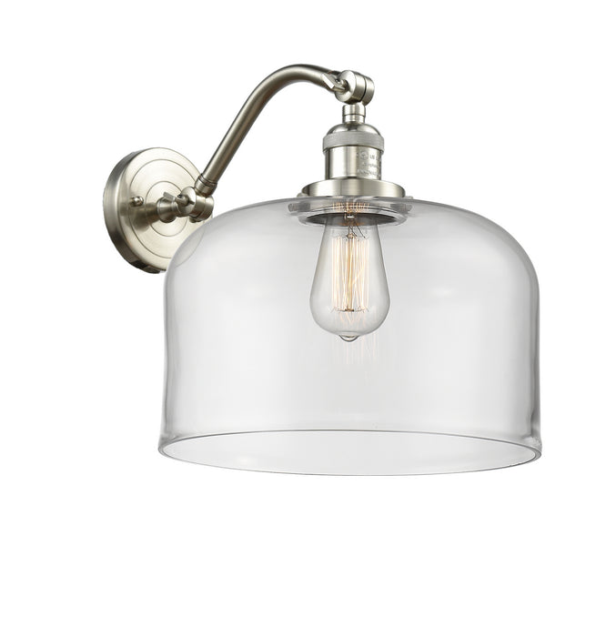 Innovations 515-1W-SN-G72-L One Light Wall Sconce, Brushed Satin Nickel