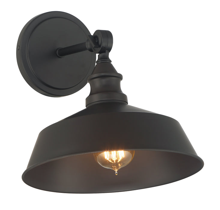 Meridian M90090ORB One Light Wall Sconce, Oil Rubbed Bronze