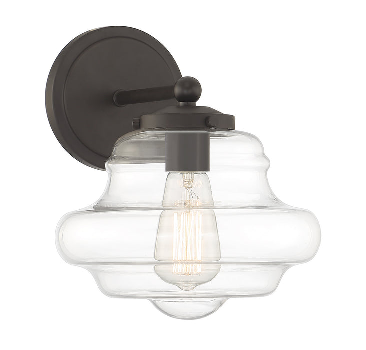 Meridian M90091ORB One Light Wall Sconce, Oil Rubbed Bronze